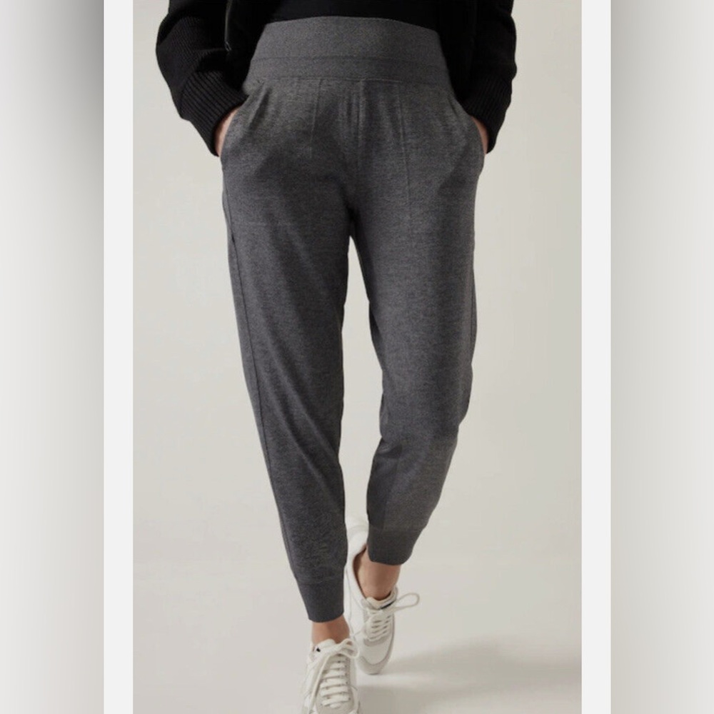 Athleta Gray Jogger Track Pants